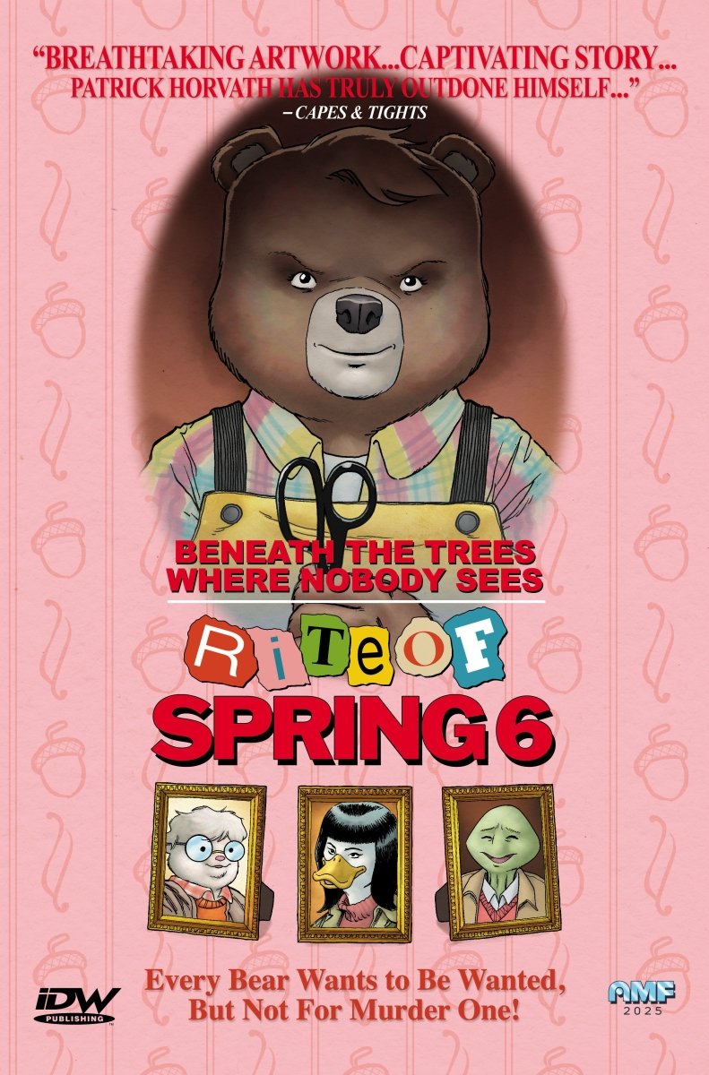 Beneath The Trees Where Nobody Sees: Rite Of Spring 6 Variant B (Fleecs Movie Homage Cover) - Walt's Comic Shop