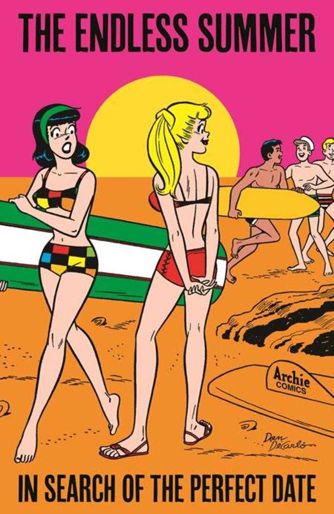 Betty And Me 1 (One Shot) Facsimile Edition Cover B Endless Summer Dan Decarlo Variant - Walt's Comic Shop