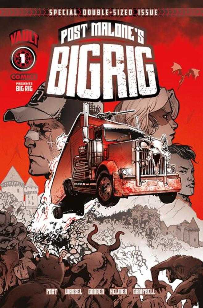 Big Rig 1 Cover A Nathan Gooden *one copy per customer* (Post Malone) - Walt's Comic Shop