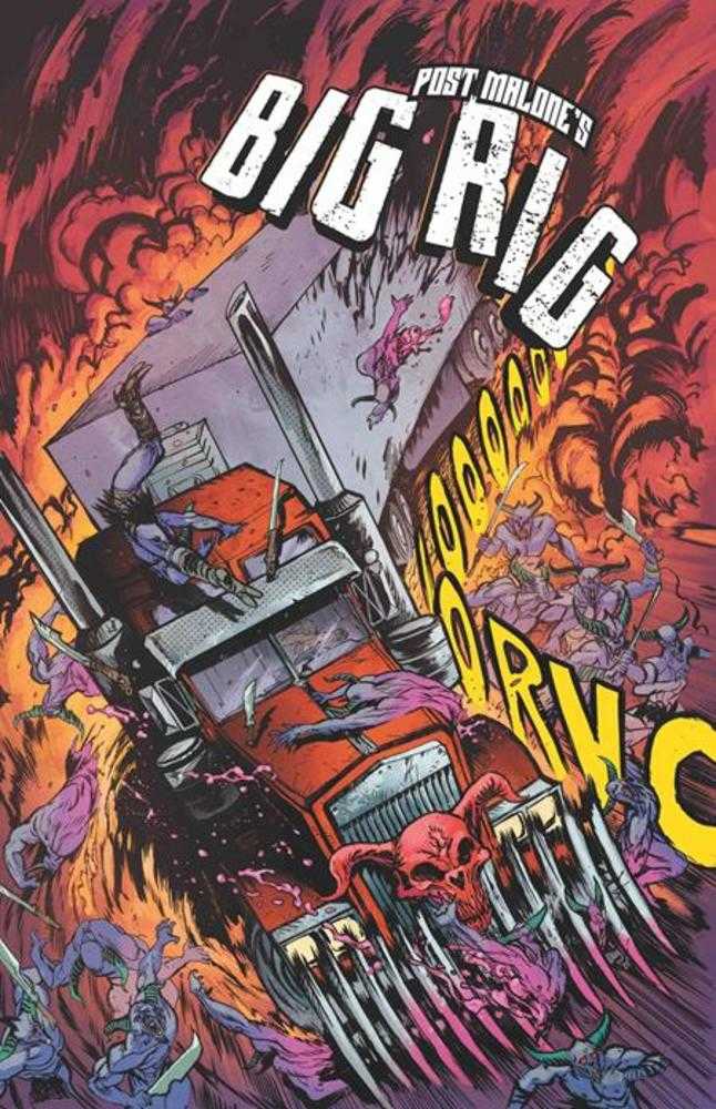 Big Rig 1 Cover G Daniel Warren Johnson 1:10 Ratio Variant - Walt's Comic Shop