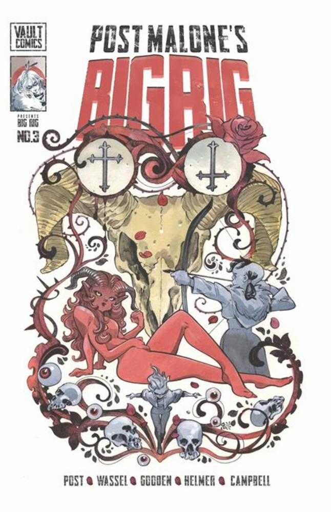 Big Rig 3 Cover J Peach Momoko Variant (Mature) - Walt's Comic Shop