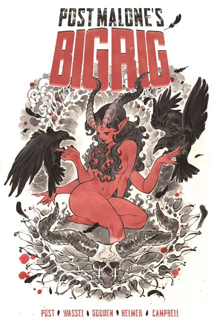 Big Rig HC Vol 01 Limited Edition Silver Foil Peach Momoko Variant - Walt's Comic Shop