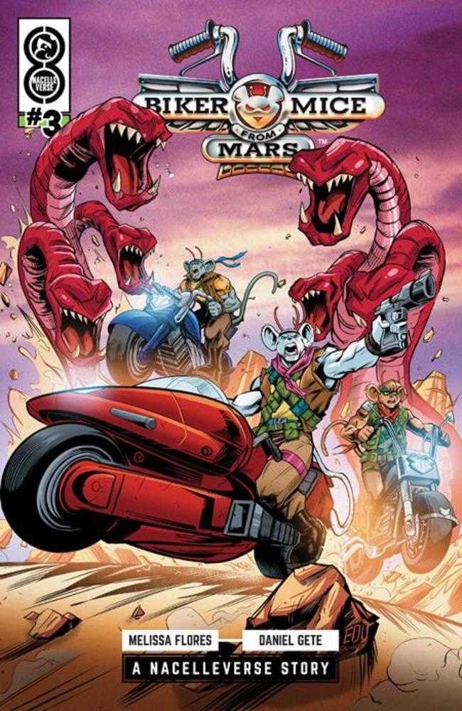 Biker Mice From Mars (2025) 3 Cover A Edu Souza - Walt's Comic Shop