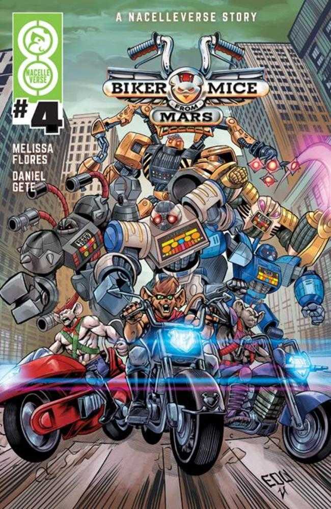 Biker Mice From Mars (2025) 4 Cover A Edu Souza - Walt's Comic Shop