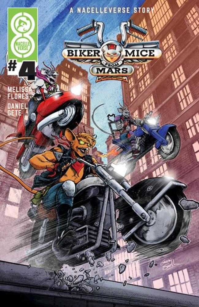 Biker Mice From Mars (2025) 4 Cover B Gavin Smith Variant - Walt's Comic Shop