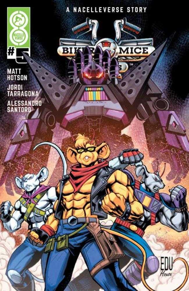 Biker Mice From Mars (2025) 5 Cover A Edu Souza - Walt's Comic Shop
