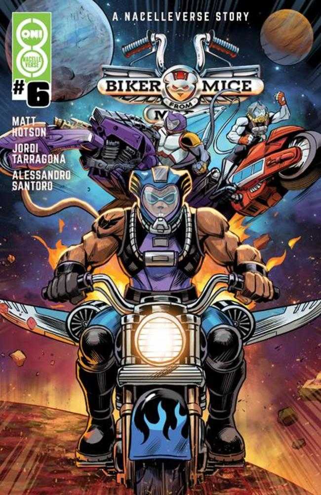 Biker Mice From Mars (2025) 6 Cover A Edu Souza - Walt's Comic Shop