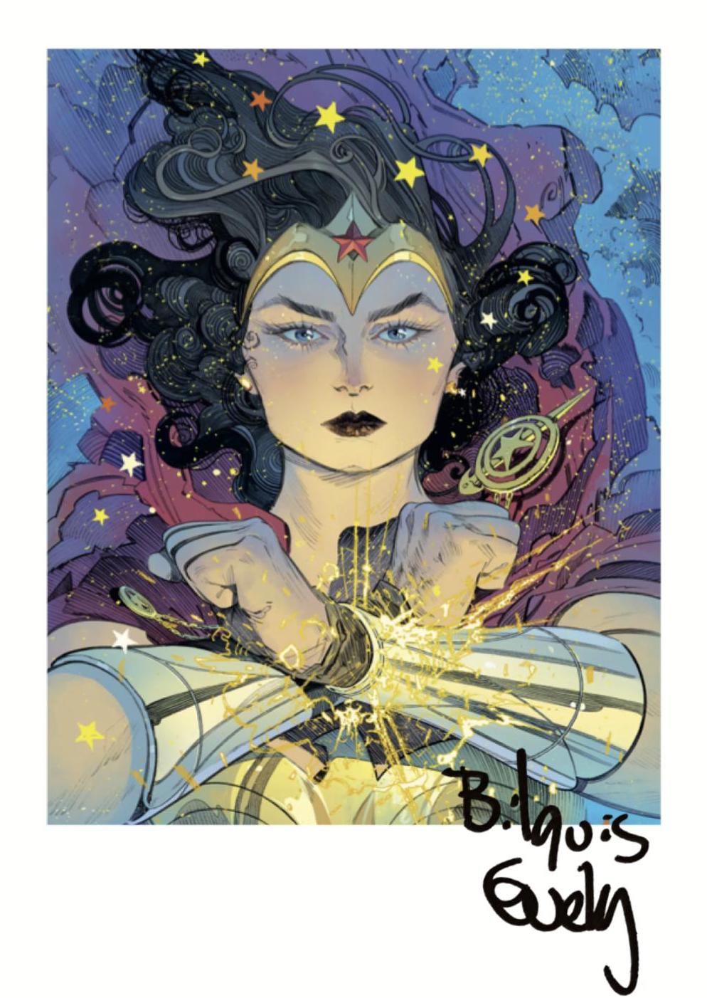 Wonder Woman: Rebirth by Greg Rucka Omnibus Walt's Comic Shop Exclusive Cover by Bilquis Evely HC INCL SIGNED PLATE!! *PRE-ORDER*