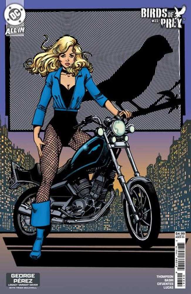 Birds Of Prey 22 Cover D George Perez Legacy Card Stock Variant - Walt's Comic Shop