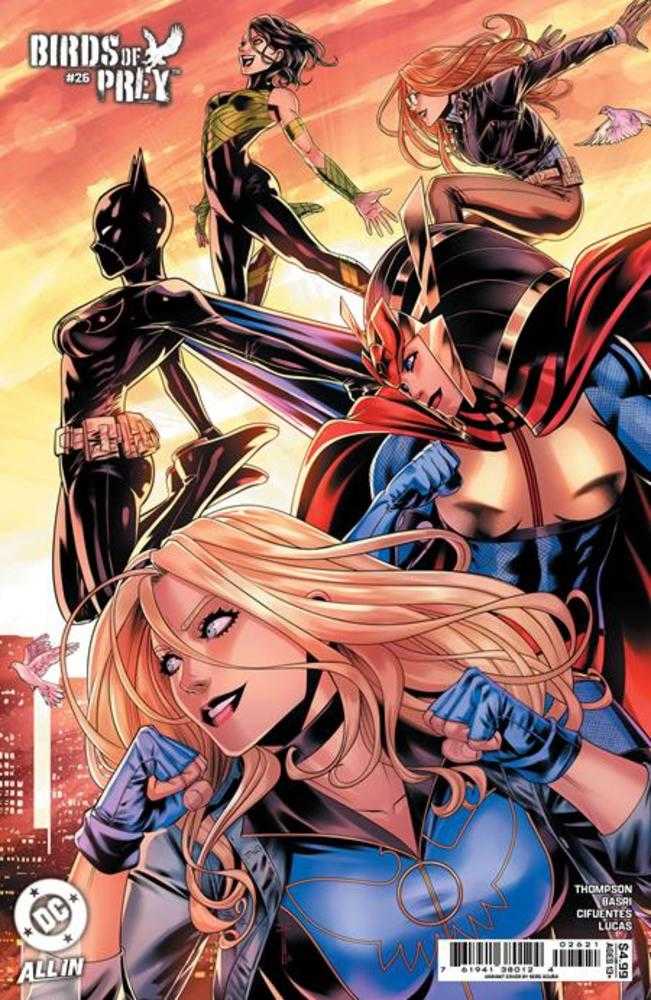 Birds Of Prey 26 Cover D Serg Acuna Card Stock Variant - Walt's Comic Shop