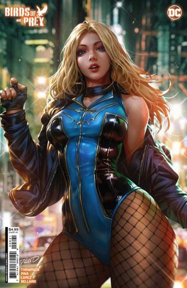 Birds Of Prey #8 Cover B Derrick Chew Card Stock Variant - Walt's Comic Shop