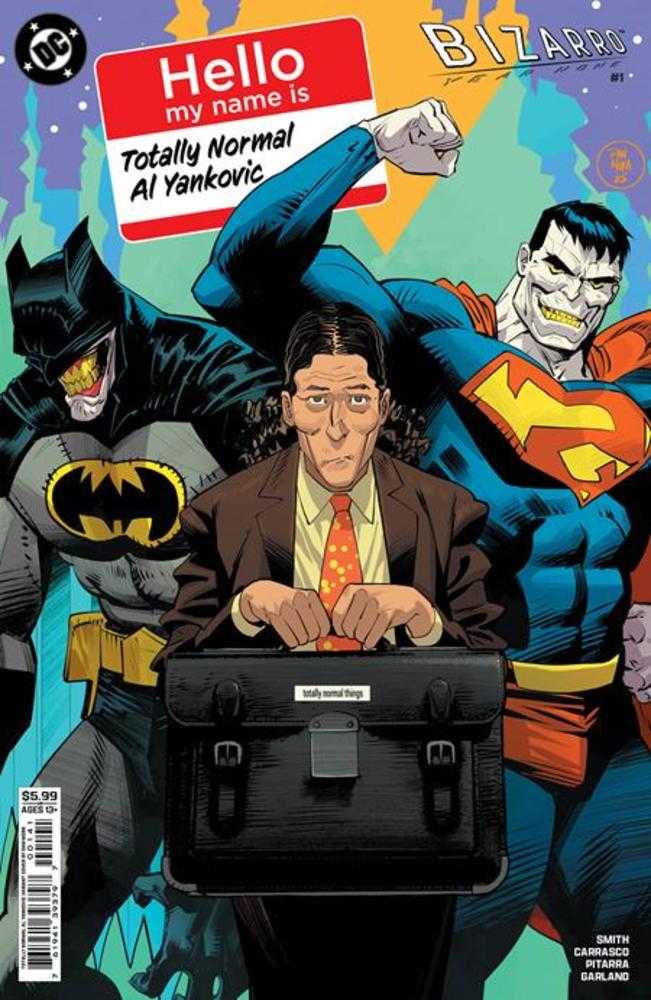 Bizarro Year None 1 (Of 4) Cover D Dan Mora Totally Normal Al Yankovic Cameo Card Stock Variant - Walt's Comic Shop