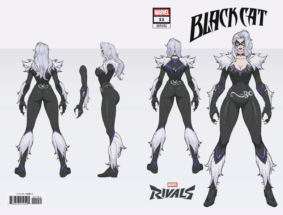 Black Cat 11 Netease Games Marvel Rivals Wraparound Variant - Walt's Comic Shop