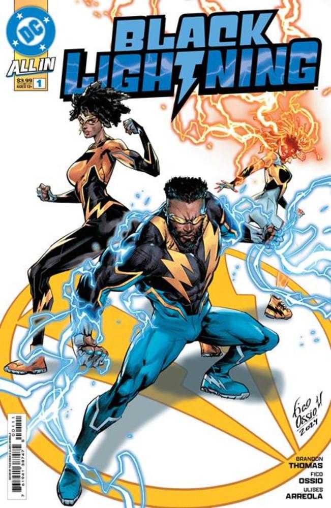 Black Lightning #1 Cover A Fico Ossio - Walt's Comic Shop