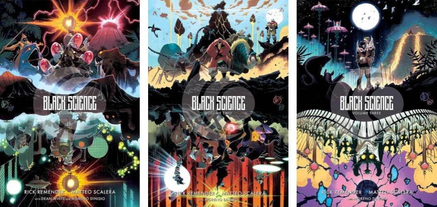 Black Science HC Volumes 1 | 2 | 3 Bundle - Walt's Comic Shop