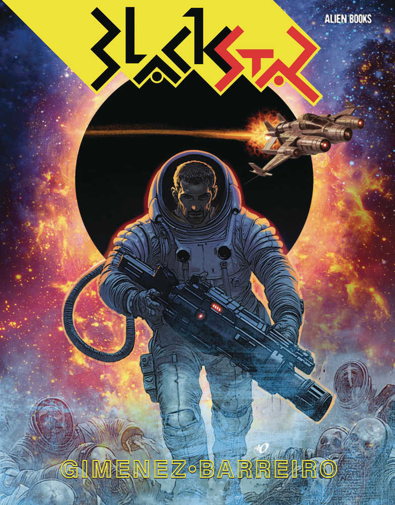 Black Star Graphic Novel Cover A Olivetti - Walt's Comic Shop
