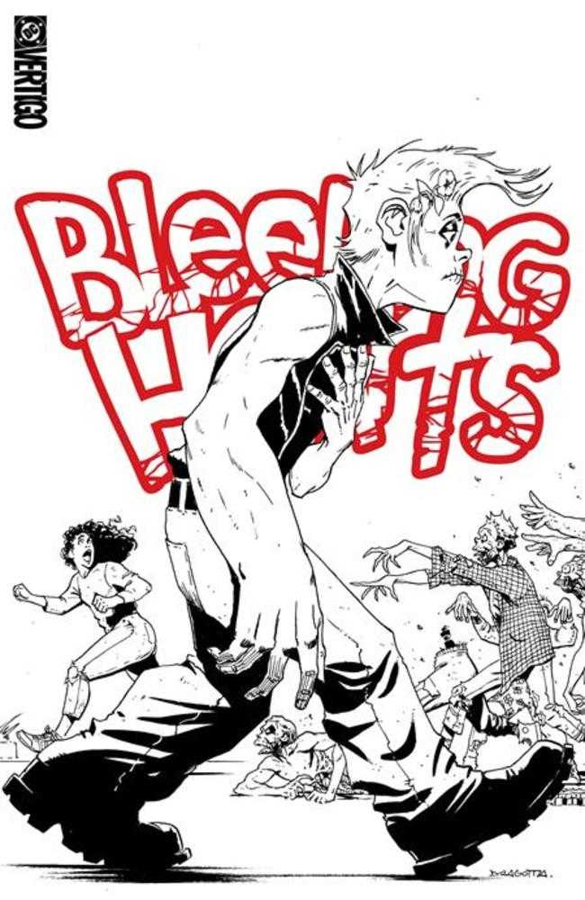 Bleeding Hearts 1 2nd Print Cover B Nick Dragotta Card Stock Variant (Mature) - Walt's Comic Shop