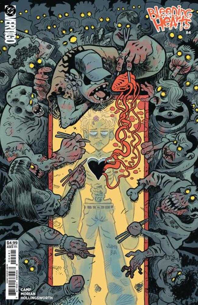 Bleeding Hearts 4 Cover B Juni Ba Card Stock Variant (Mature) - Walt's Comic Shop