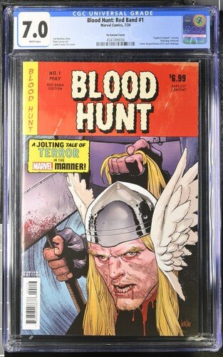 Blood Hunt RED BAND #1 1:25 LEINIL YU Variant CGC 7.0 - Walt's Comic Shop