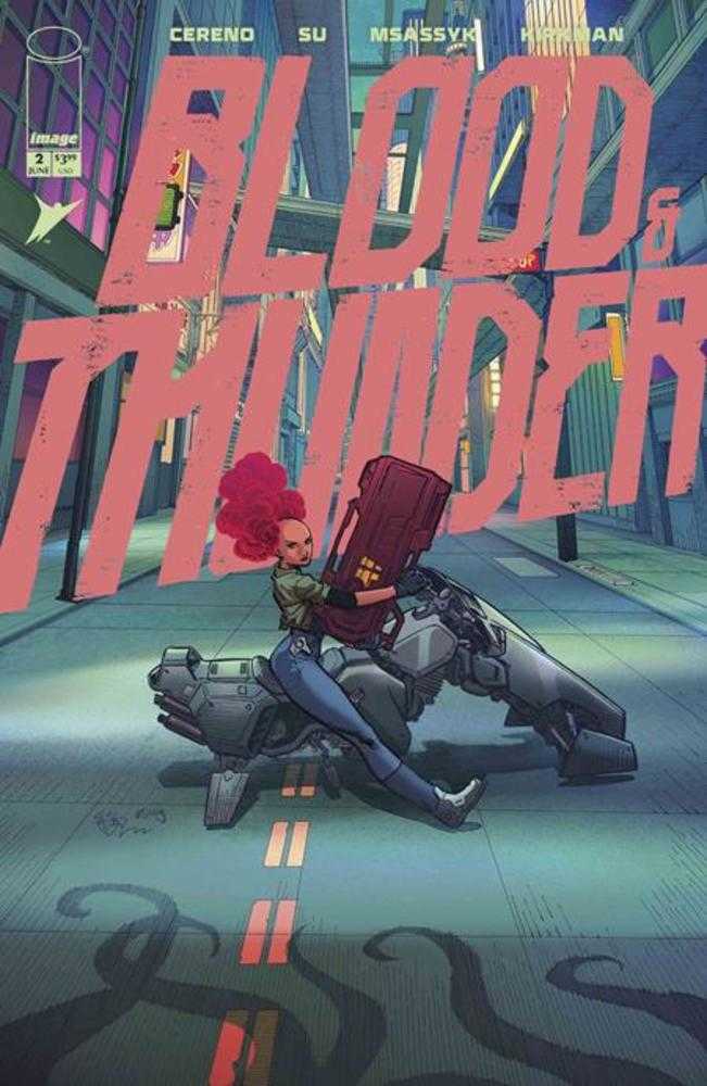Blood & Thunder 2 Cover A Ej Su & Msassyk (Mature) - Walt's Comic Shop