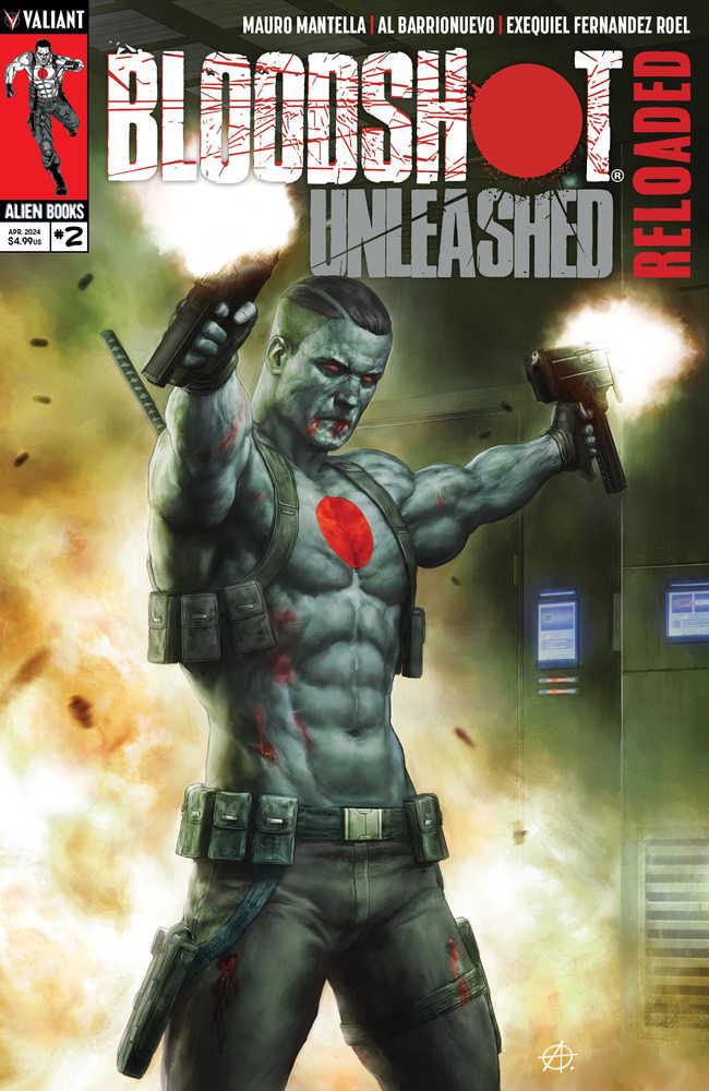 Bloodshot Unleashed Reloaded #2 (Of 4) Cover A Alessio (Mature) - Walt's Comic Shop