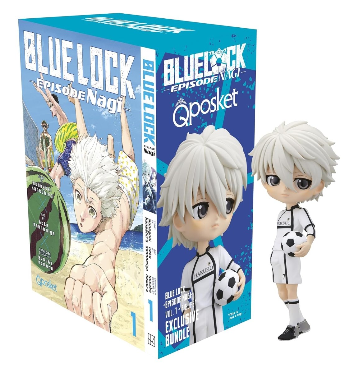 Blue Lock: Episode Nagi 1 + Exclusive Q Posket Figure - Walt's Comic Shop