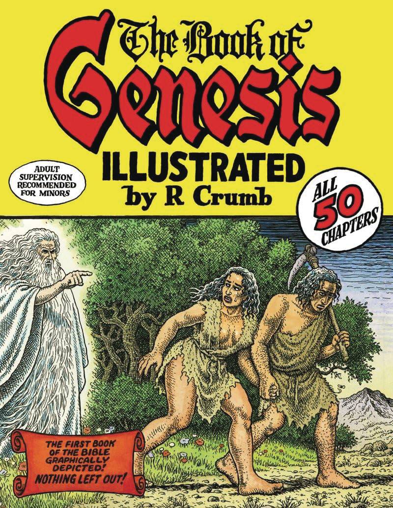 Book Of Genesis Illus By Robert Crumb HC New Printing *PRE - ORDER* - Walt's Comic Shop