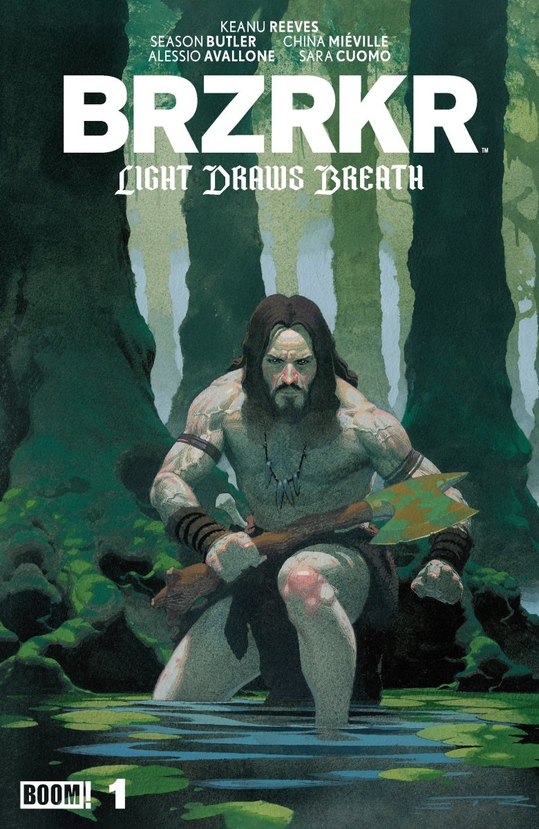 BRZRKR: Light Draws Breath 1 C Variant (Dressed, Foil, Ribic) - Walt's Comic Shop