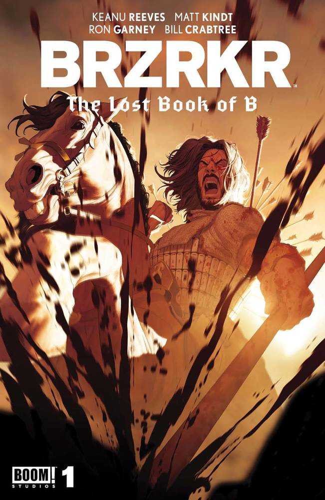 BRZRKR The Lost Book Of B 1 Cover B De Lulis (Mature) - Walt's Comic Shop
