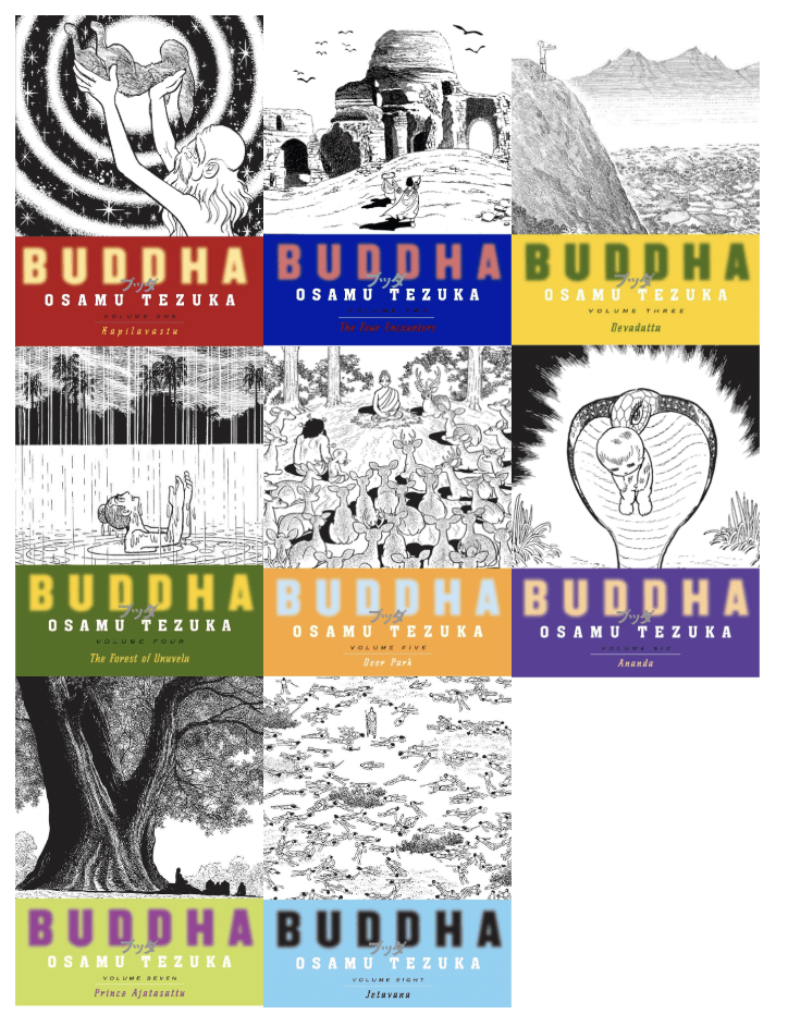 Buddha Bundle (Vol. 1 - 8) - Walt's Comic Shop