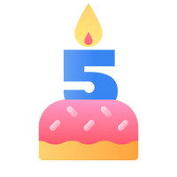 Our 5 Year Anniversary