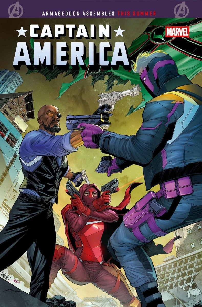 Captain America 10 Paco Diaz Variant - Walt's Comic Shop