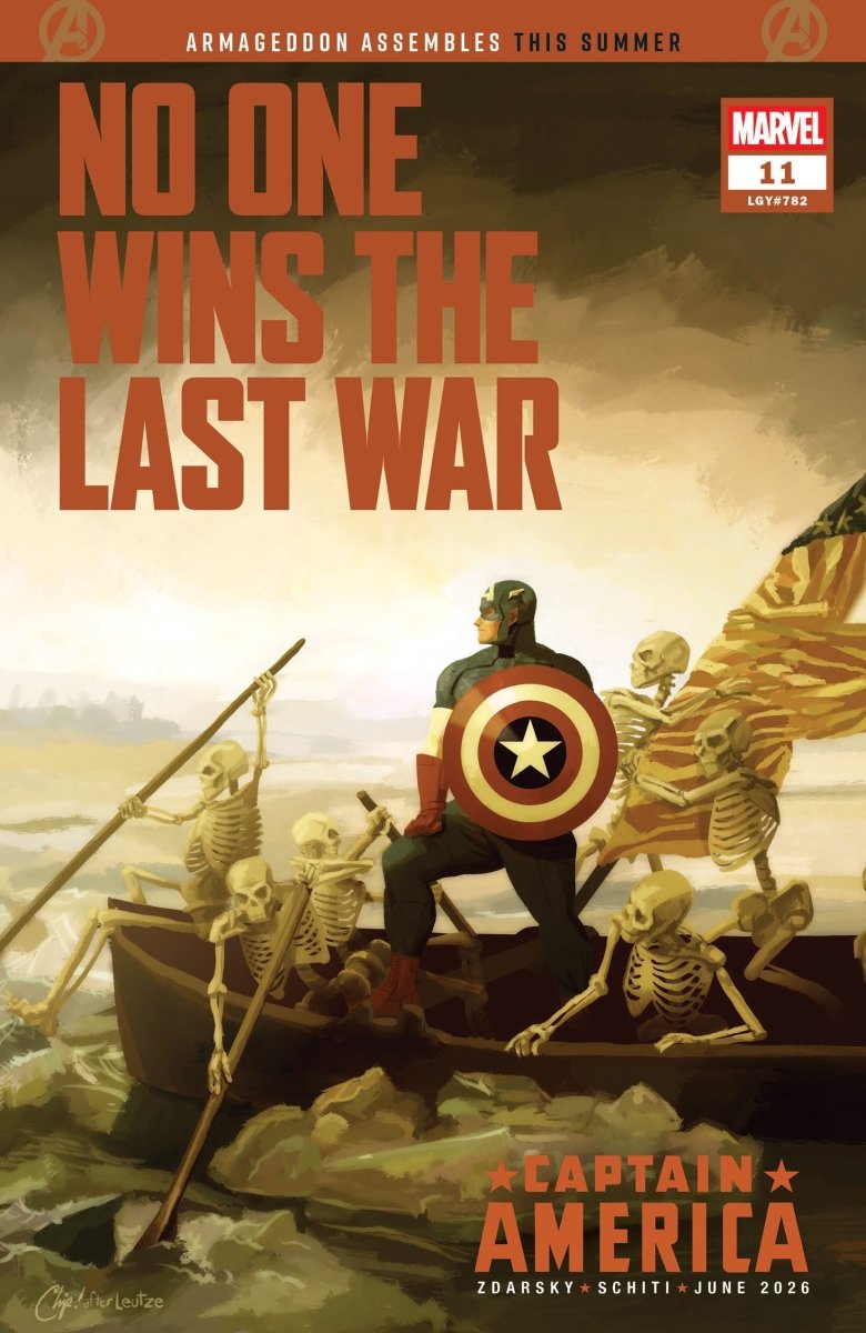 Captain America 11 Chip Zdarsky Foreshadow Variant - Walt's Comic Shop