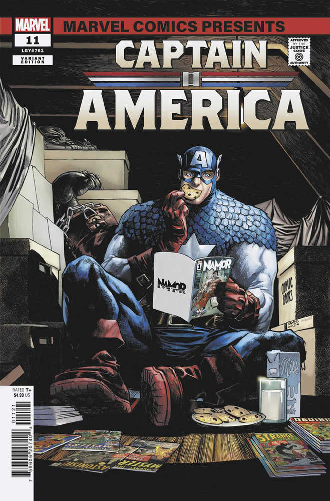 Captain America #11 Humberto Ramos Marvel Comics Presents Variant [Dpwx] - Walt's Comic Shop