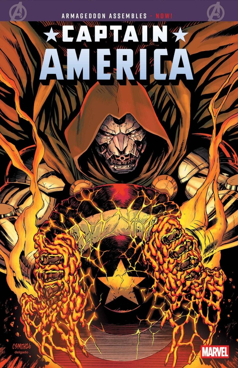 Captain America 12 Cory Smith Variant [Arm] - Walt's Comic Shop