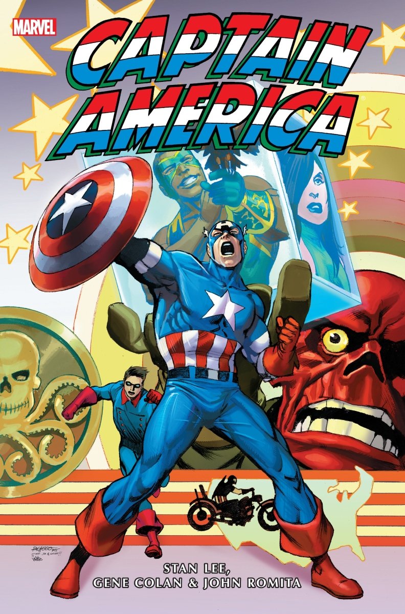 Captain America Omnibus Vol. 2 Carlos Pacheco Cover HC [New Printing] - Walt's Comic Shop