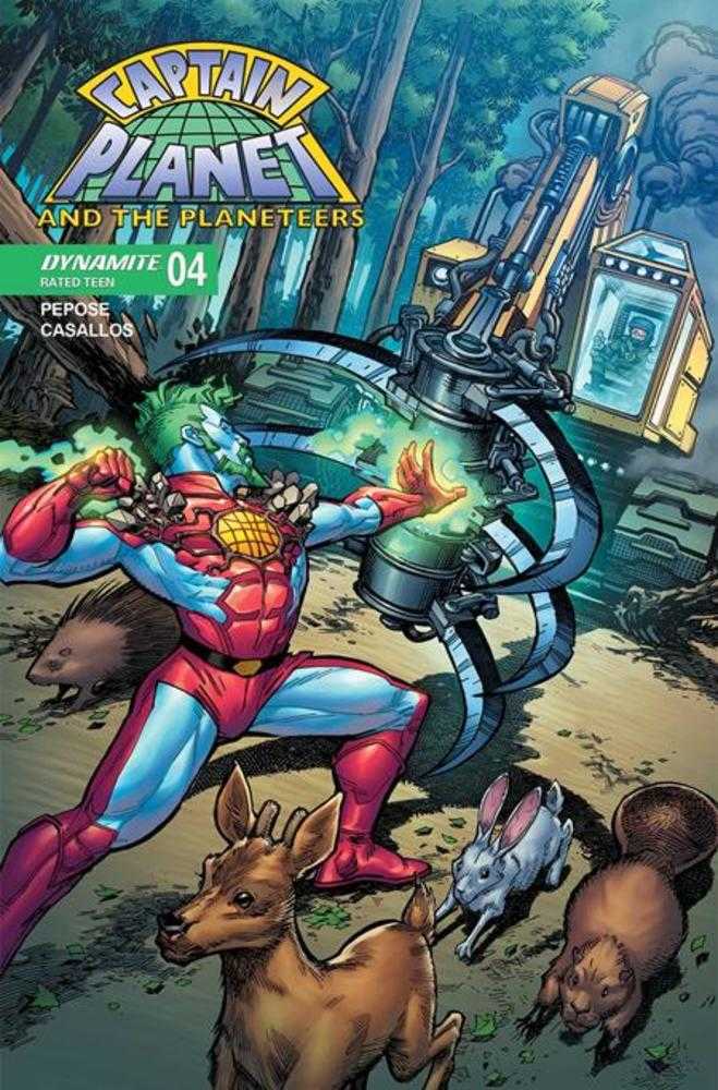 Captain Planet 4 Cover A Chad Hardin - Walt's Comic Shop