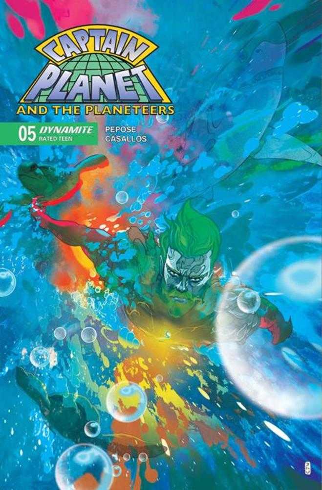 Captain Planet 5 Cover C Christian Ward Variant - Walt's Comic Shop
