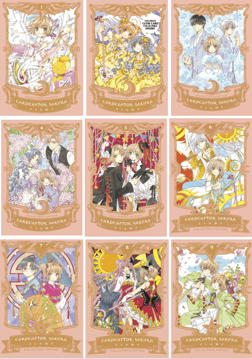 Cardcaptor Sakura Collector's Edition Bundle Volumes 1 - 9 (Complete) - Walt's Comic Shop