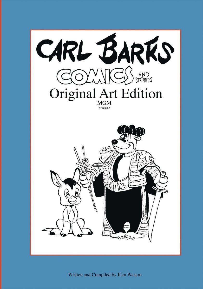 Carl Barks Comics and Stories Original Art Edition MGM Volume 3 HC *PRE - ORDER* - Walt's Comic Shop