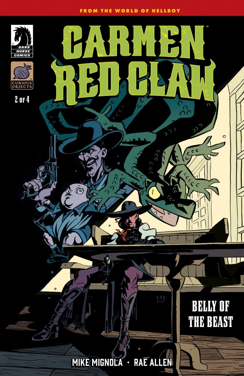 Carmen Red Claw: Belly Of The Beast 2 (Cover A) (Rae Allen) - Walt's Comic Shop