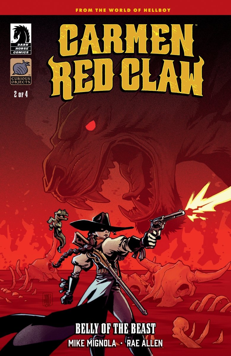 Carmen Red Claw: Belly Of The Beast 2 (Cover B) (Jake Parker) - Walt's Comic Shop