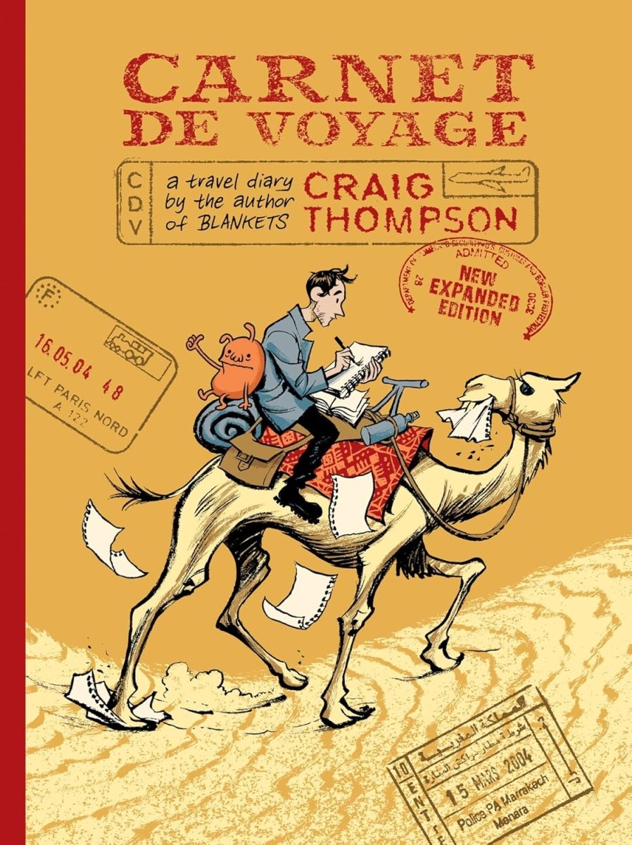 Carnet De Voyage by Craig Thompson HC - Walt's Comic Shop