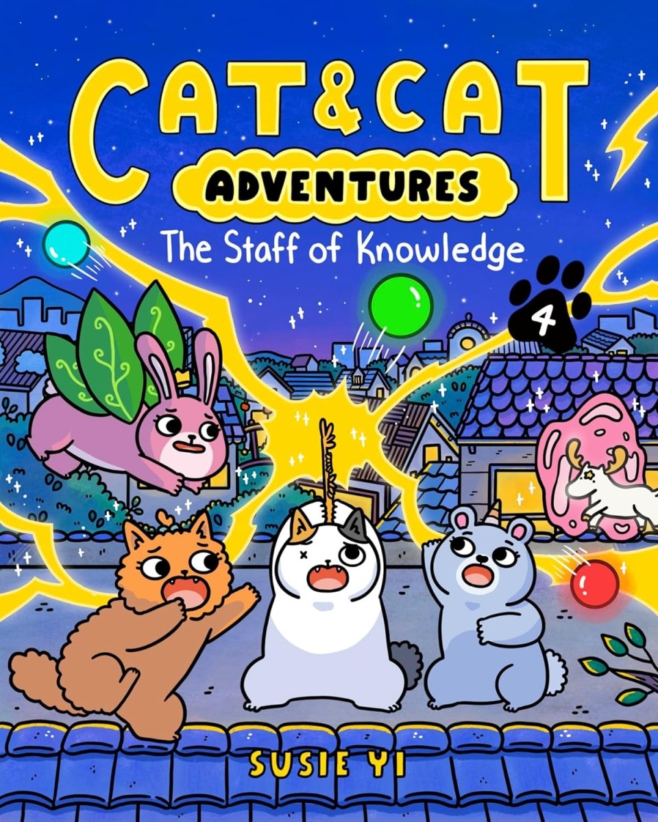 Cat & Cat Adventures GN Vol 04 Staff Of Knowledge - Walt's Comic Shop