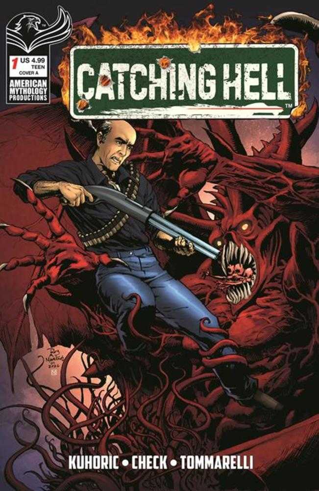 Catching Hell Feat Reggie Bannister 1 Cover A Roy Allan Martinez - Walt's Comic Shop