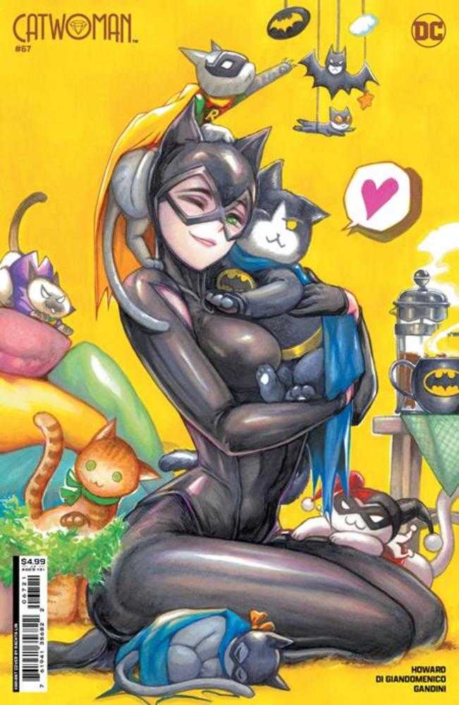 Catwoman #67 Cover B Rachta Lin Card Stock Variant - Walt's Comic Shop