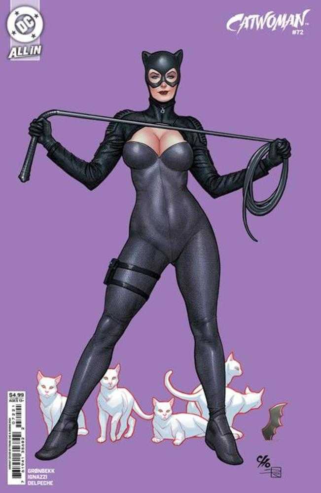 Catwoman #72 Cover B Frank Cho Card Stock Variant - Walt's Comic Shop