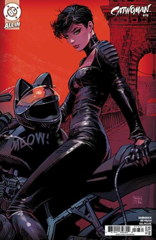 Catwoman 78 Cover C Dan Panosian Card Stock Variant - Walt's Comic Shop