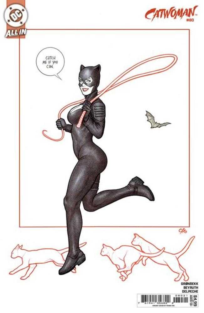Catwoman 80 Cover B Frank Cho Card Stock Variant - Walt's Comic Shop