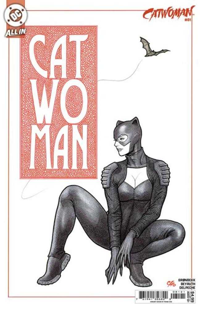 Catwoman 81 Cover B Frank Cho Card Stock Variant - Walt's Comic Shop